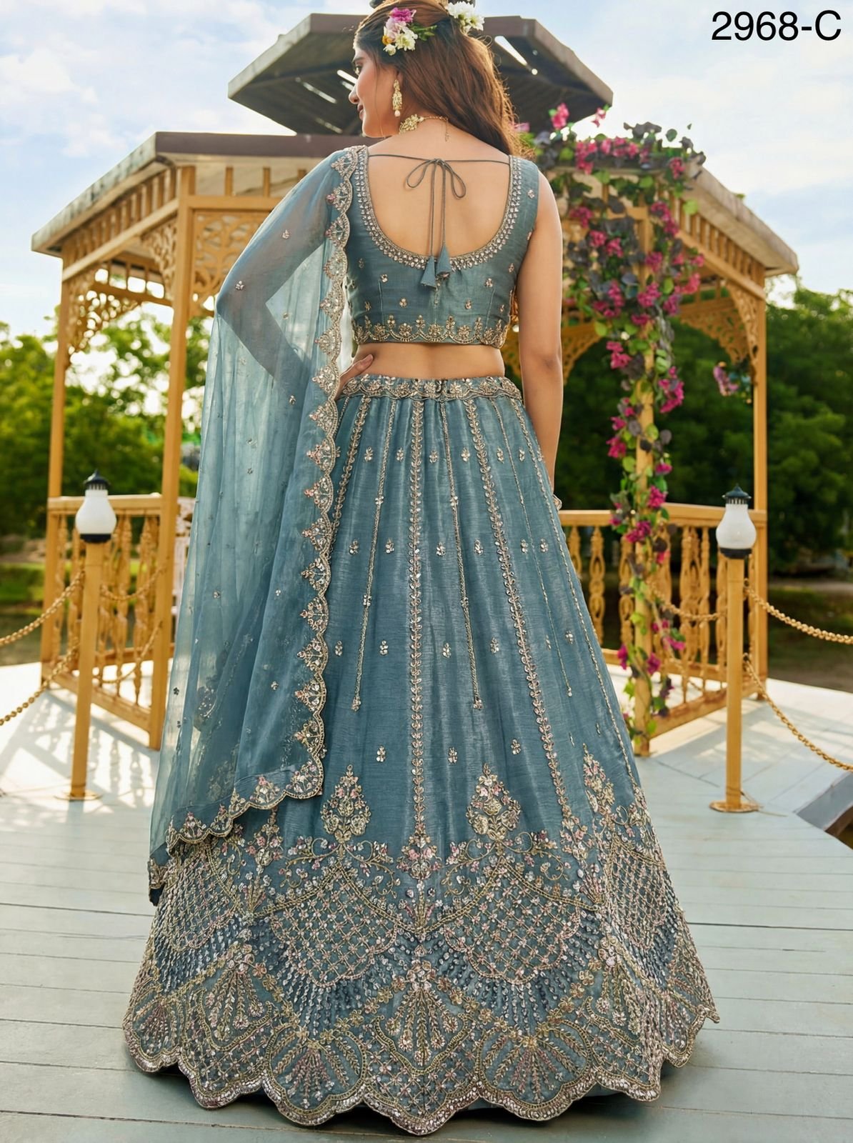 Beautiful Anjani 2968 Handwork Motif And Crystal Work Lehenga Choli Collection Wholesale 2026
