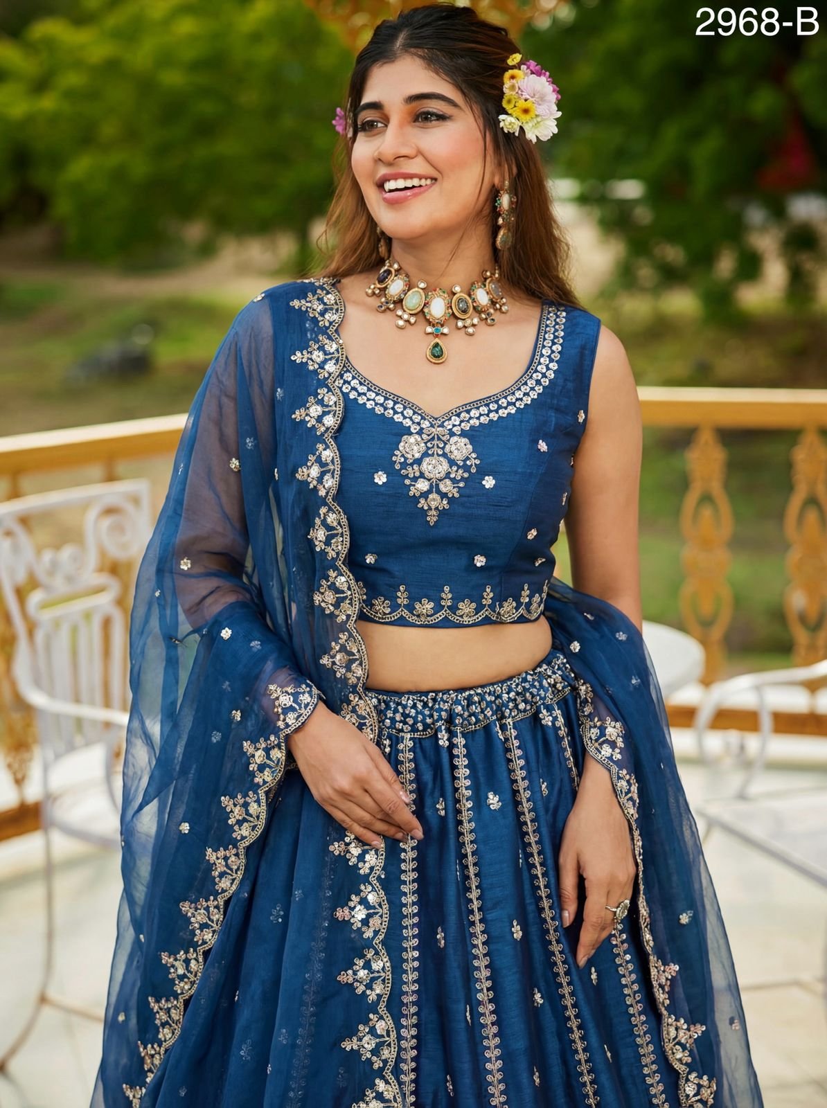 Beautiful Anjani 2968 Handwork Motif And Crystal Work Lehenga Choli Collection Wholesale 2026