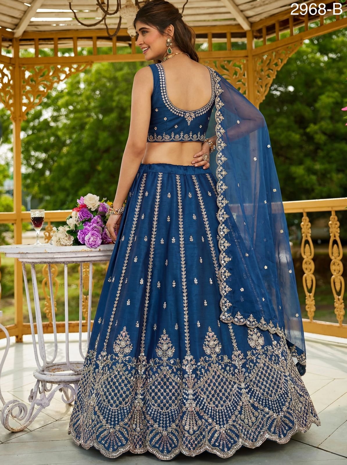 Beautiful Anjani 2968 Handwork Motif And Crystal Work Lehenga Choli Collection Wholesale 2026