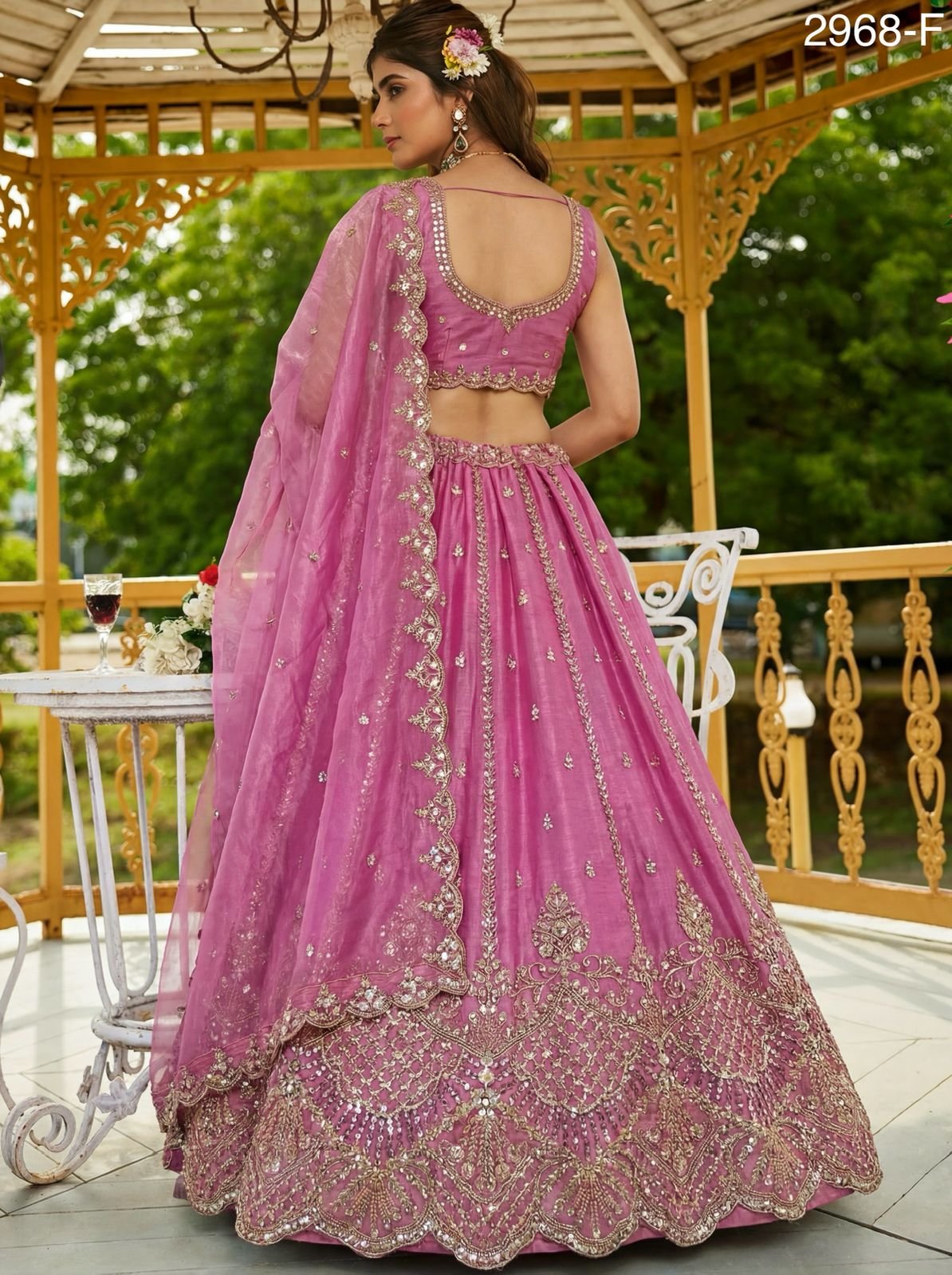 Stylish Anjani 2968 Vol 1 Handwork Motif And Crystal Work Lehenga Choli Collection Wholesale 2026