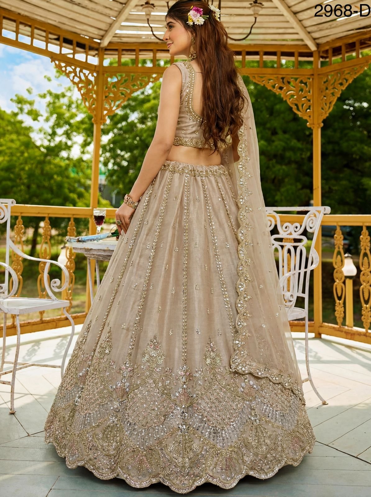 Stylish Anjani 2968 Vol 1 Handwork Motif And Crystal Work Lehenga Choli Collection Wholesale 2026