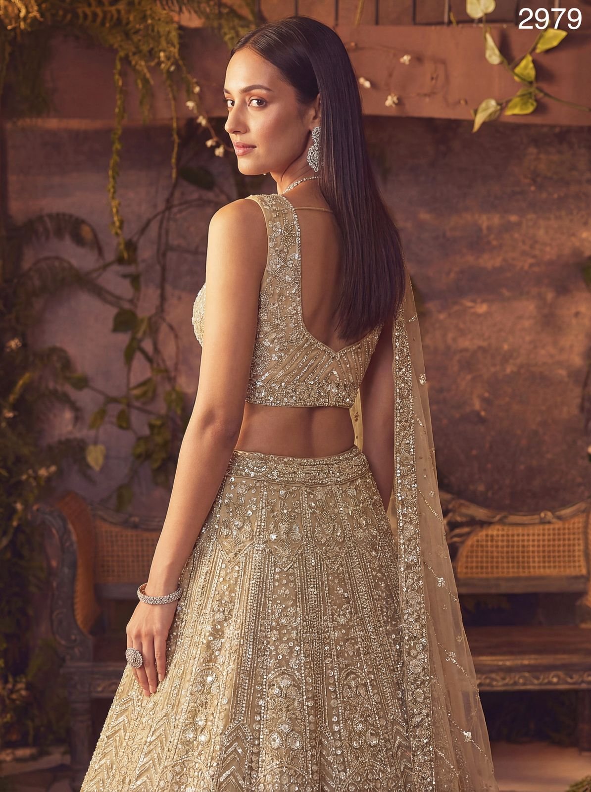Stylish Anjani 2979 Stunning Sober Golden Party Wear Lehenga Choli Collection Wholesale 2026