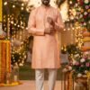 Beautiful Lekha Li Shubh Silk Jacquard Kurta Pajama Collection Wholesale 2026