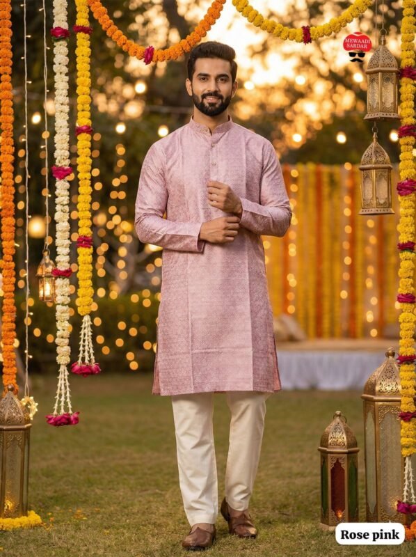 Beautiful Lekha Li Shubh Silk Jacquard Kurta Pajama Collection Wholesale 2026
