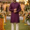 Lekha Li Shubh Silk Jacquard Kurta Pajama Collection Wholesale