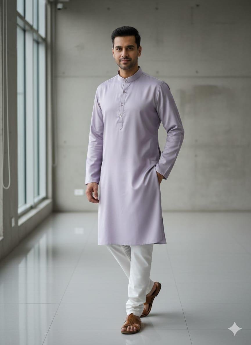 Launching Lekha Sal 3 Silk Plain Mens Wear Kurta Wholesale 2026
