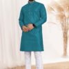 Stylish lekha Sal Kurta 20 Silk Jacquard Kurta With Pajama Wholesale 2026