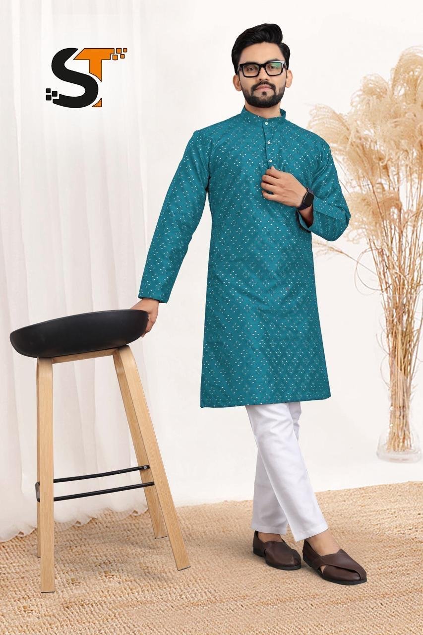 Stylish lekha Sal Kurta 20 Silk Jacquard Kurta With Pajama Wholesale 2026