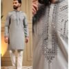 Buy Lekha LI Utsav 15 Armaani Lachko Heavy Embroidery Sequins Work Mens Kurta Pajama Wholesale 2026