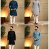 Buy Lekha LI Utsav 15 Armaani Lachko Heavy Embroidery Sequins Work Mens Kurta Pajama Wholesale 2026