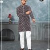 Stylish Lekha Sal 7 Heavy Rayon Chikan Work Wedding Wear Mens Kurta Pajama Wholesale 2026