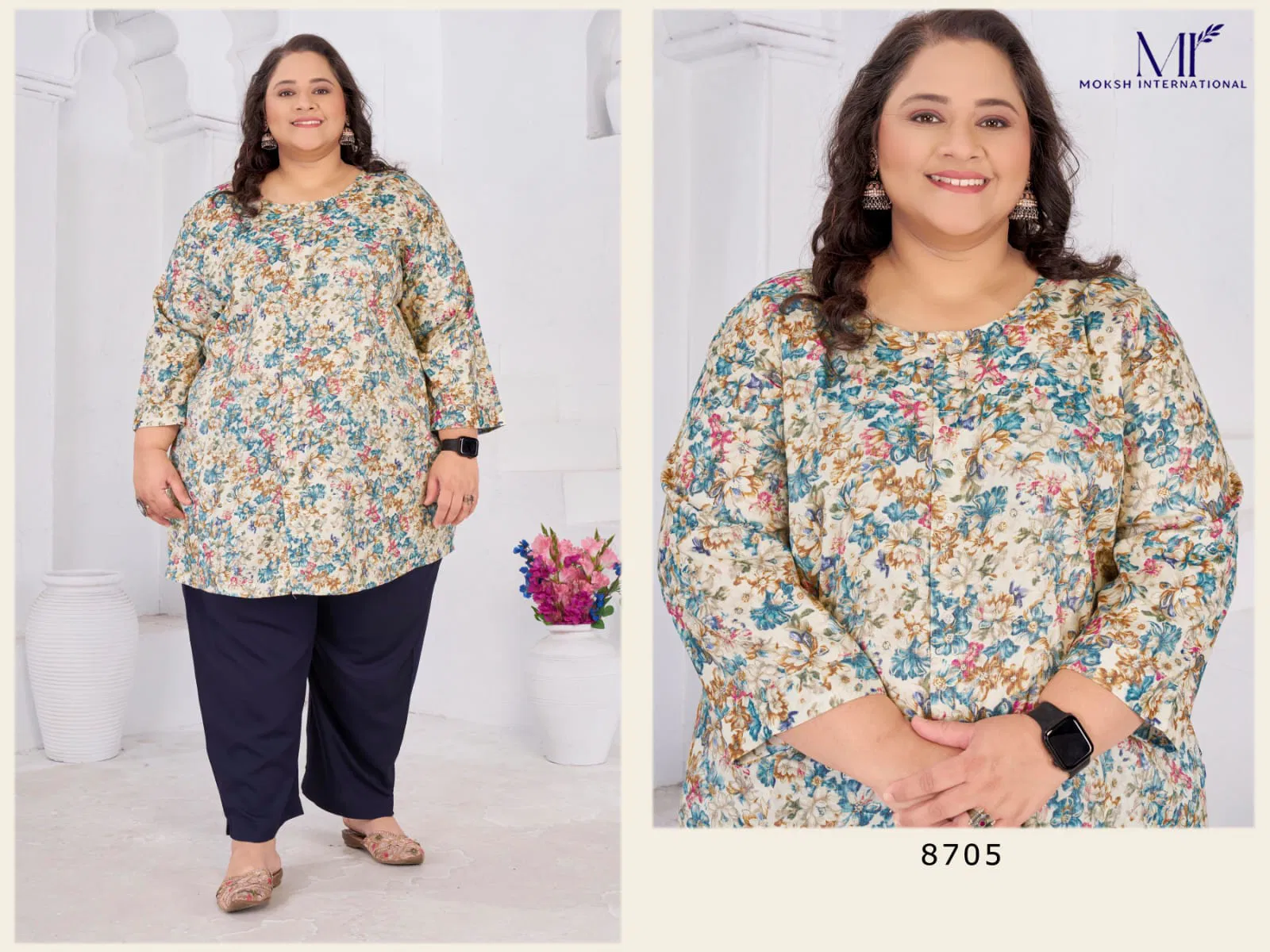 Stylish Moksh Big Size Subh Vol 1 Rayon Slub Kurti Collection Wholesale 2026