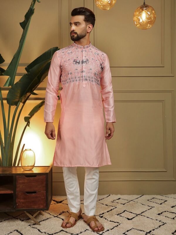 Stylish Lekha LI Grand Utsav Vol 2 Premium Silk Embroidery Sequins Work Kurta With Pajama Wholesale 2026