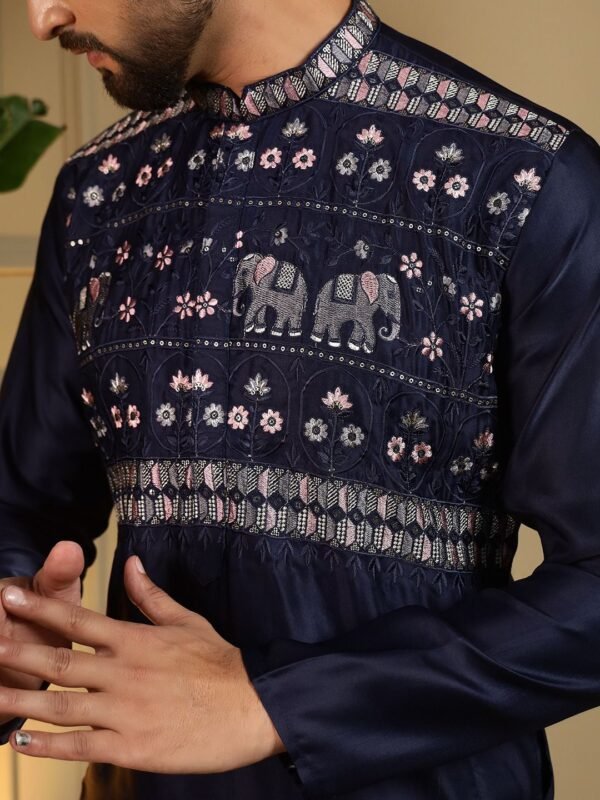 Stylish Lekha LI Grand Utsav Vol 2 Premium Silk Embroidery Sequins Work Kurta With Pajama Wholesale 2026