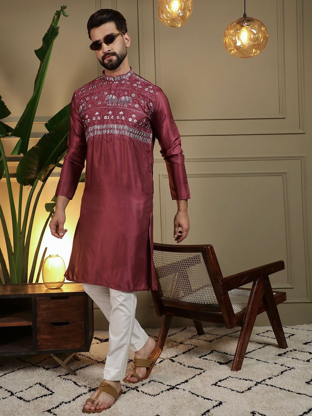 Lekha LI Grand Utsav Vol 2 Premium Silk Embroidery Sequins Work Kurta With Pajama Wholesale