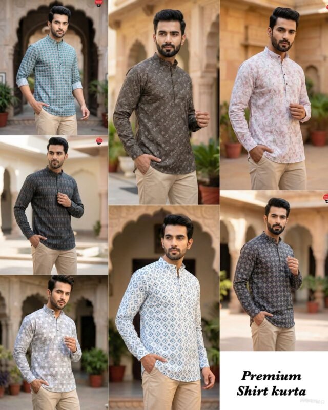 Latest Lekha LI Desi Club Premium Cotton Printed Full Sleeve Shirt Kurta Wholesale 2026