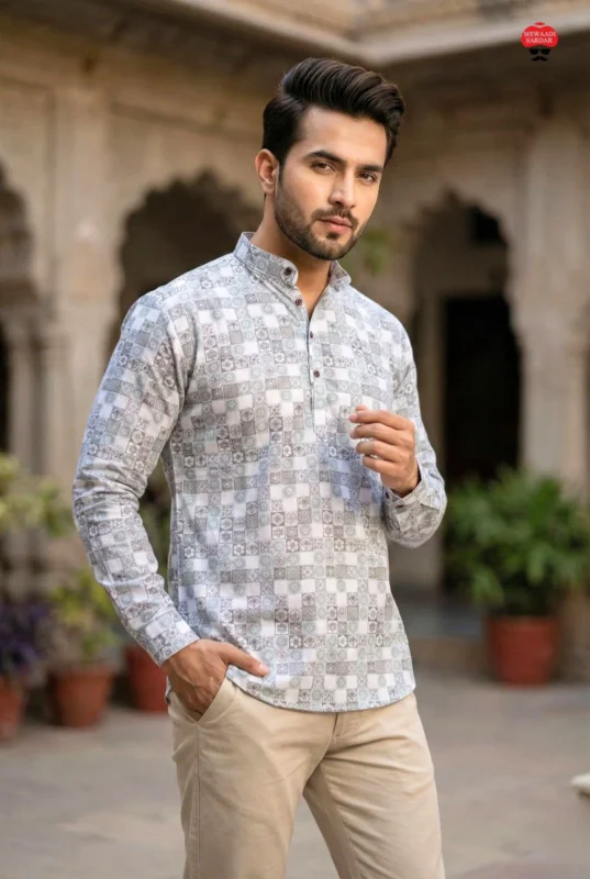 Launching Lekha LI Desi Club Premium Cotton Printed Full Sleeve Shirt Kurta Wholesale 2026
