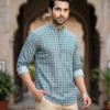 Lekha LI Desi Club Premium Cotton Printed Full Sleeve Shirt Kurta Wholesale