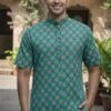 Latest Lekha LI Summer Kurta Cotton Printed Mens Short Kurta Wholesale 2026