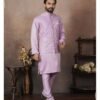 Buy Lekha Sal 17 Groom Malain Satin Heavy Work Koti Kurta Pajama Wholesale 2026