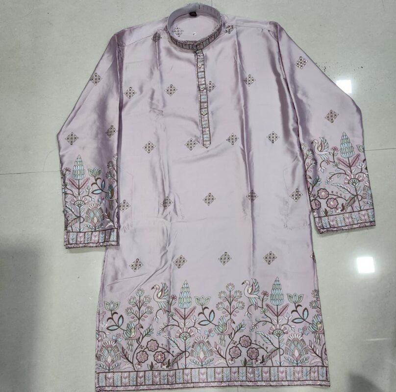 Launching Lekha Sal 18 Pure Silk Thread Work Kurta With Pajama Wholesale 2026