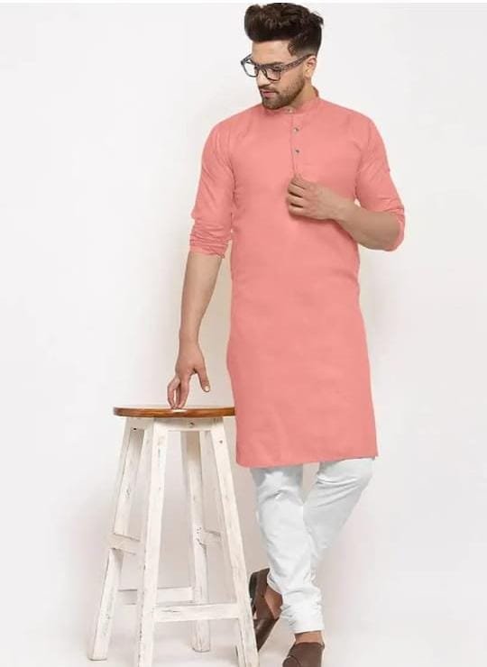 Beautiful Lekha Sal 21 Cotton Plain Mens Kurta Collection Wholesale 2026