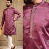 Lekha LI Grand Utsav Vol 3 Royal Silk Embroidery Sequins Work Kurta Pajama Wholesale