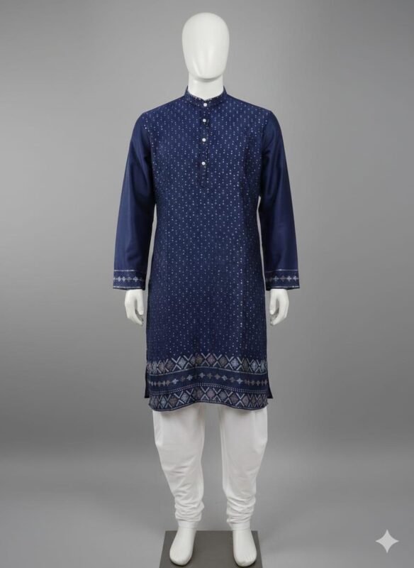Buy lekha Sal 24 Silk Thread Sequins Work Kurta Pajama Wholesale 2026