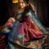 Rani 6091 Lichi Silk Jacquard Work Festival Saree Wholesale Surat
