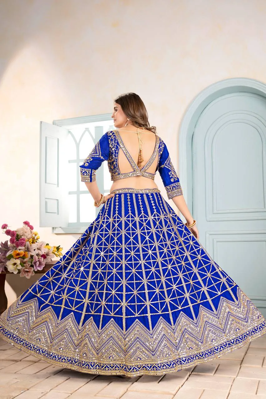 Launching DKT 5124 Chinon Designer Sequins Embroidery Work Wedding Lehenga Choli Wholesale Surat 2026