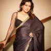Kusum 814 Kajol Black Beauty Rangoli Silk Bollywood Trending Party Wear Saree