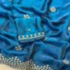 Buy SNT Space Silk Saree With Embroidery Work 2026