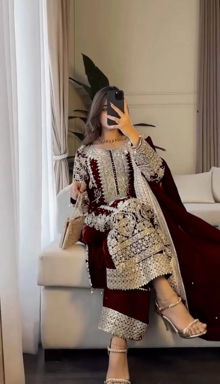 Launching Sabina 1654 Georgette Wedding Wear Pakistani Suit Wholesale Surat 2026