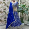 Launching DKT 5124 Chinon Designer Sequins Embroidery Work Wedding Lehenga Choli Wholesale Surat 2026