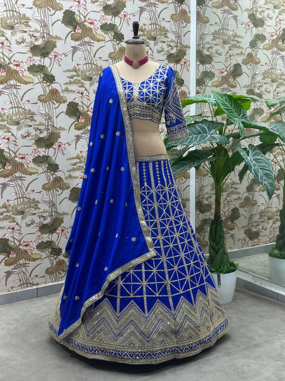 Launching DKT 5124 Chinon Designer Sequins Embroidery Work Wedding Lehenga Choli Wholesale Surat 2026