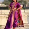 Launching BLJ Nauvari Maharashtra Paithani Silk 9 Yard Saree Online Wholesale Surat India 2026