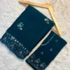 SNT Soft Crush Silk Saree With Sequence Embroidery Work latest Collection