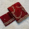 Latest SNT Space Silk Saree Sequence Embroidery Heavy Work 2026