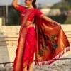 BLJ Nauvari Paithani Silk Nauvari Traditional 9 Yard Saree Wholesale Surat Supplier Online