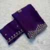 Buy SNT Space Silk Saree With Embroidery Work 2026