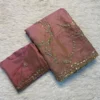 Latest SNT Space Silk Saree Sequence Embroidery Heavy Work 2026