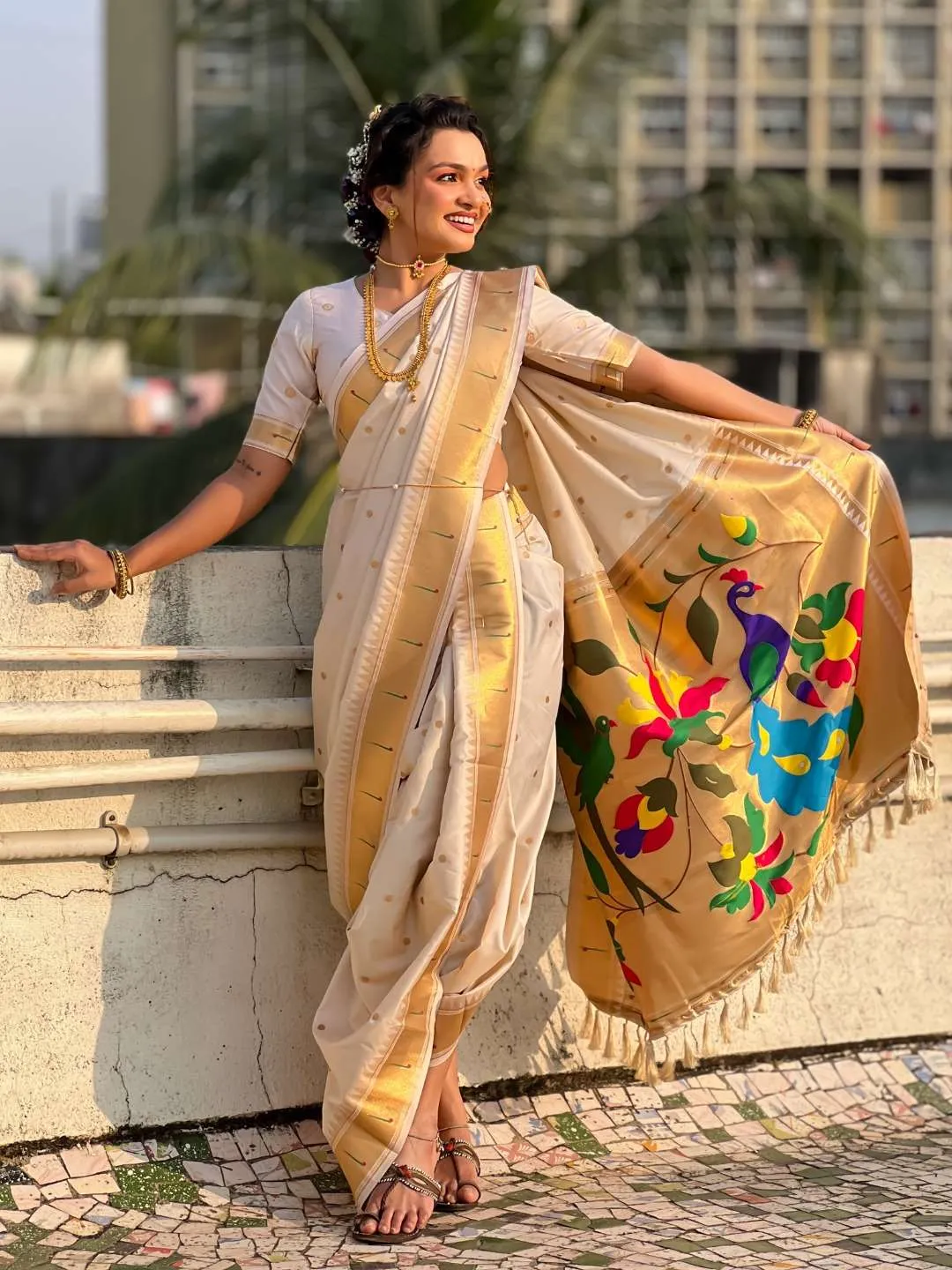 Stylish BLJ Nauvari Paithani Silk Nauvari Traditional 9 Yard Saree Wholesale Surat Supplier Online 2026