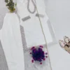 Buy ASD 7107 Roman Silk Embroidery Work White Readymade Dress 2026