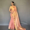 Stylish Tissue Silk Weaving Saree Wholesale Supplier India Taf Gulabo 2 2026