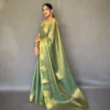 Stylish Tissue Silk Weaving Saree Wholesale Supplier India Taf Gulabo 2 2026