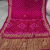 Pure Gaji Silk Bandhani Lagadi Patta Saree Wholesale Surat SANB Vol 102
