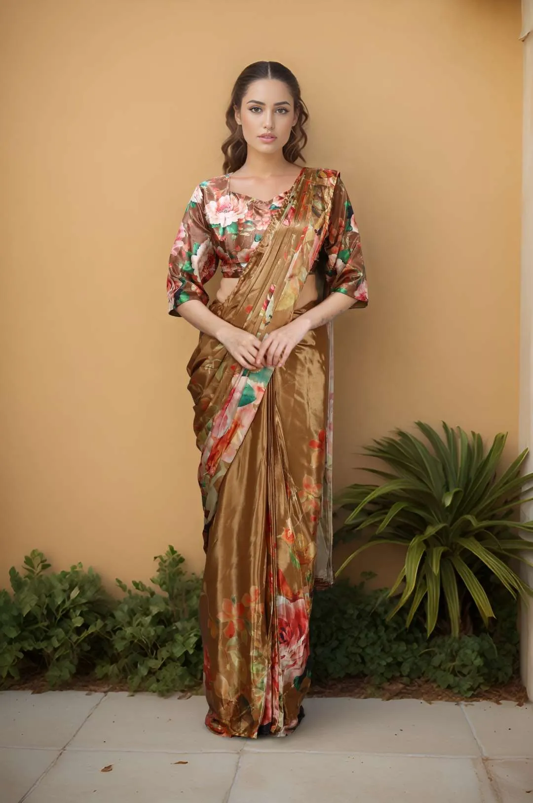 Launching 1 Minute Ready To Wear Saree Wholesale Online Sanjana 2026