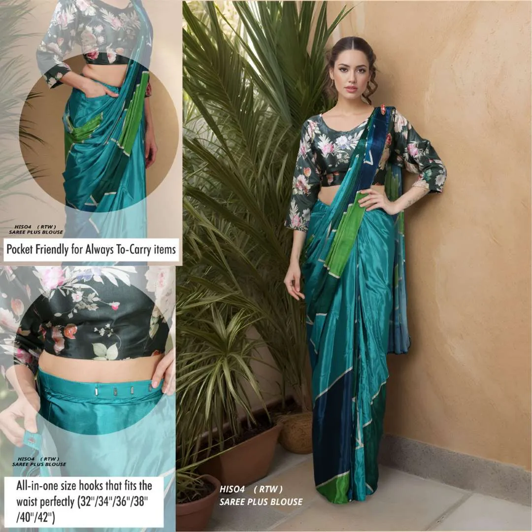 Launching 1 Minute Ready To Wear Saree Wholesale Online Sanjana 2026