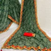 Beautiful Viscose Georgette Bandhani Gota Work Saree Wholesale SANB 2026