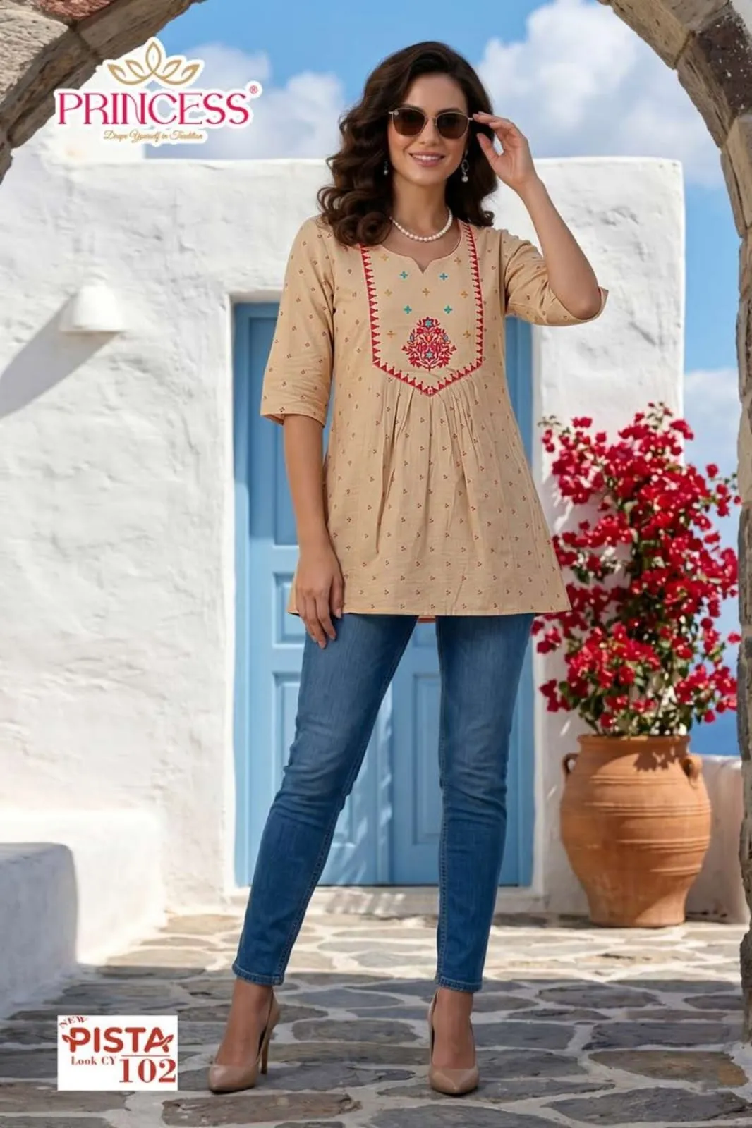 Girl's Top Tunic Wholesale Online Dnp Pista